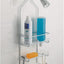 Organiz. ducha colgante acero 9x4.5" plateado