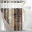 Cortina ducha sin gancho tela impermeable 71x74pulg