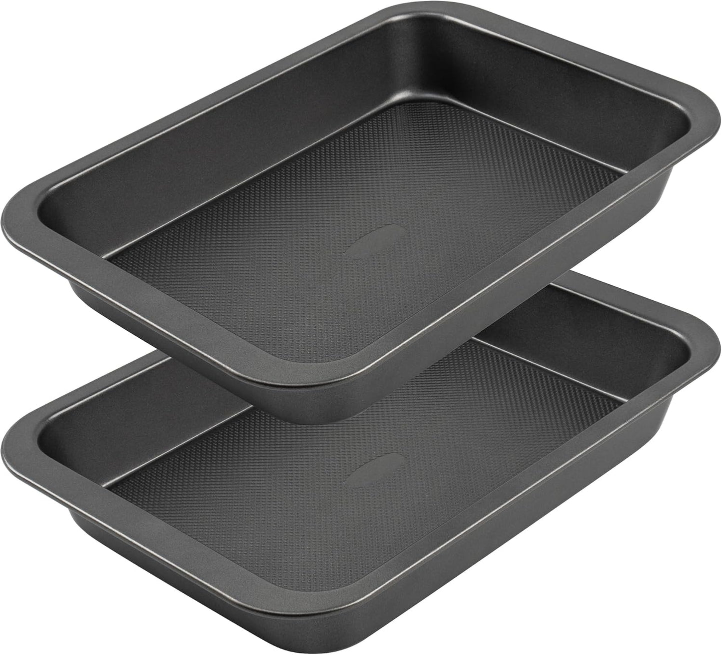 Molde Hornear Antiadherente con Textura Diamante Set 2