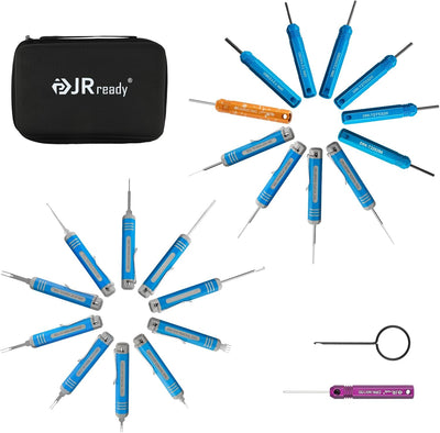 Kit 22pcs herramientas extracción terminales auto