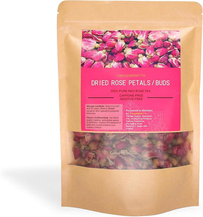 Pétalos rosa seca 4oz para té baño, velas, jabón y manualidades