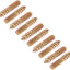 Tornillos doble cara 1/4-20 x 1-1/4 pulg 20uds