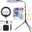 Kit luz LED 19pulg estudio retrato video YouTube