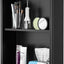 Nicho ducha acero inox 14x18" estante negro mate