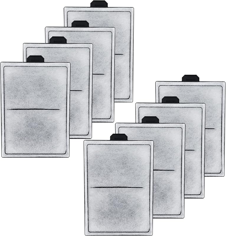 8 Pack Cartuchos Carbono PF-L para Filtros PF20-75