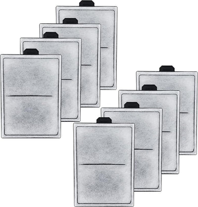 8 Pack Cartuchos Carbono PF-L para Filtros PF20-75