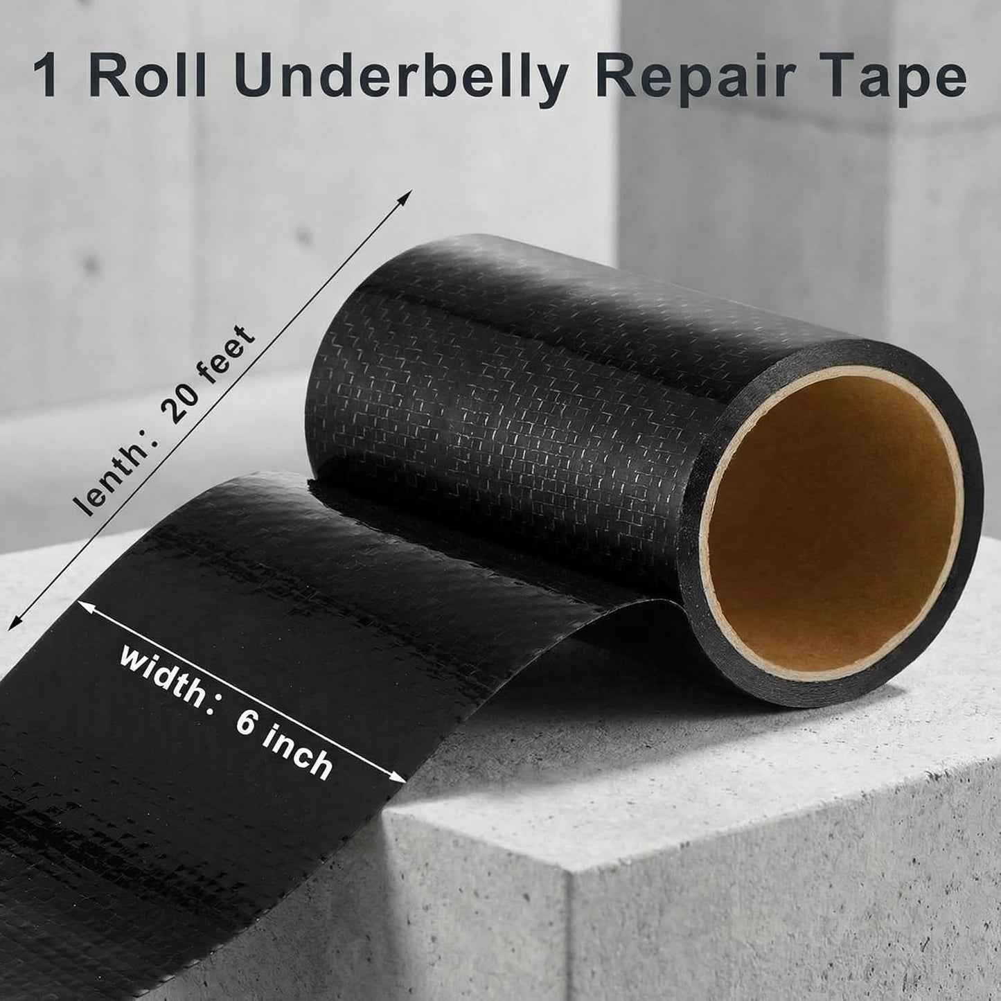 Cinta adhesiva impermeable para reparar underbelly de RV