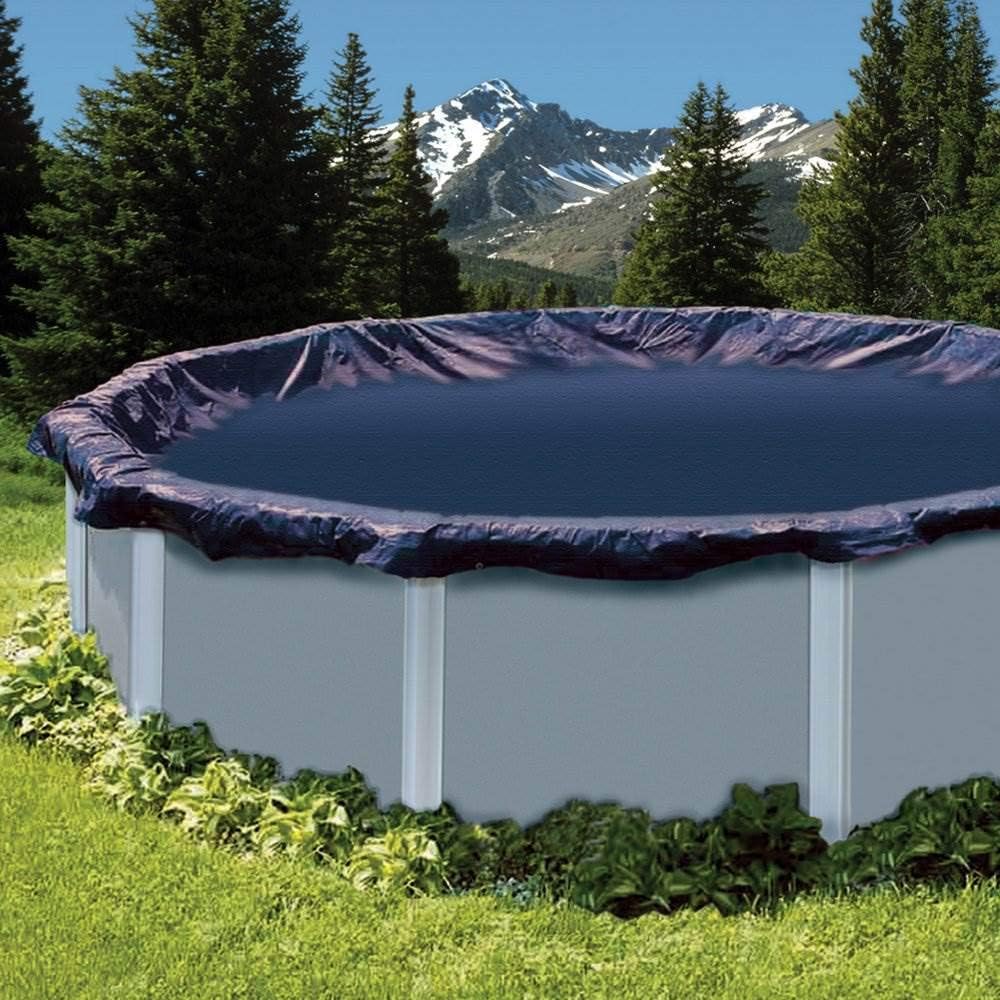 Red antihojas para piscina exterior 15ft redonda