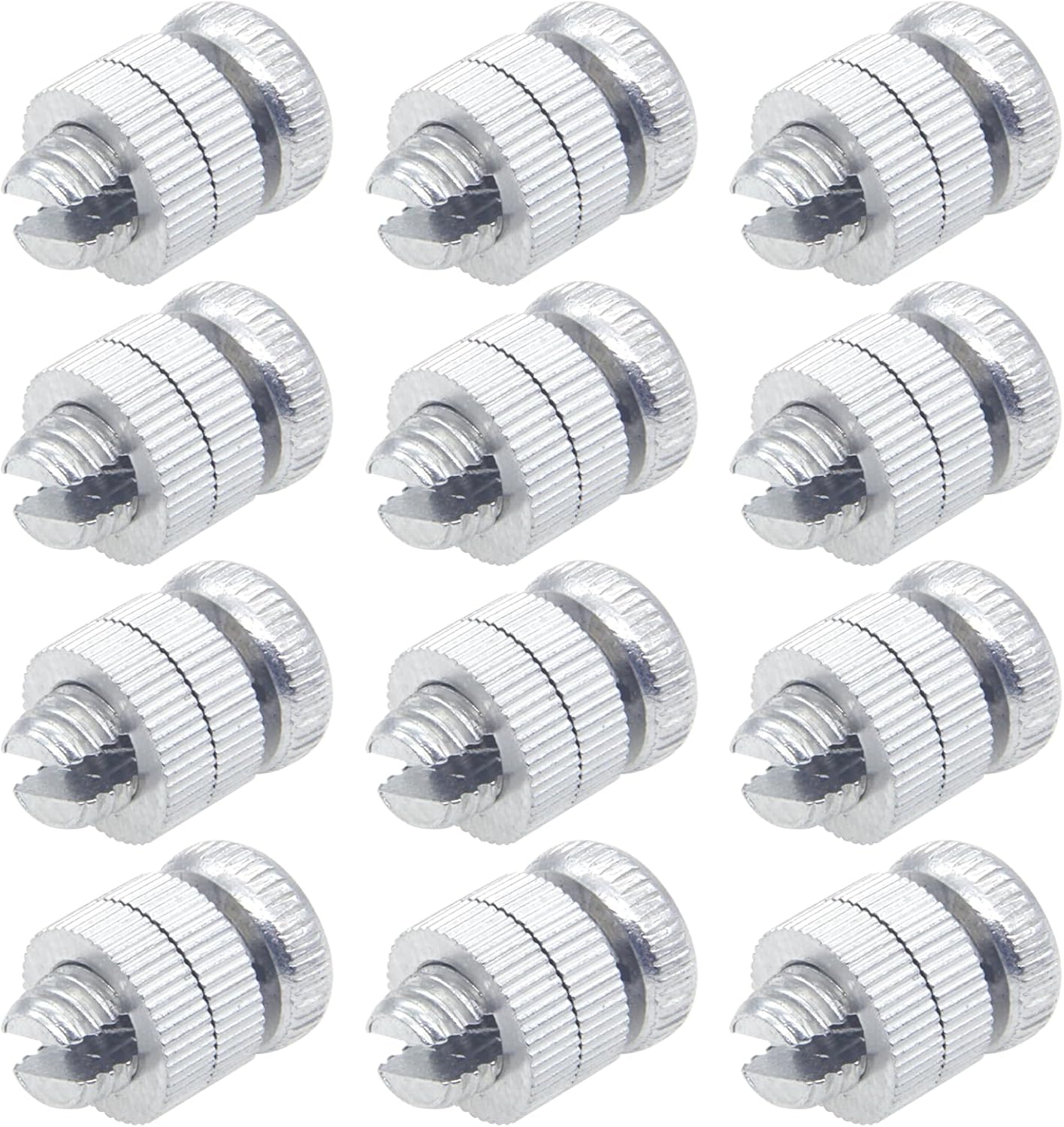 12 Conectores Alambre Valla Aluminio 12-17