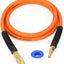 Manguera compresor aire 3/8pulg x6ft acopladores rápido
