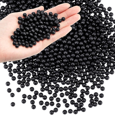 1000 Espaciadores Goma Negra 1/4pulg para Carpintería