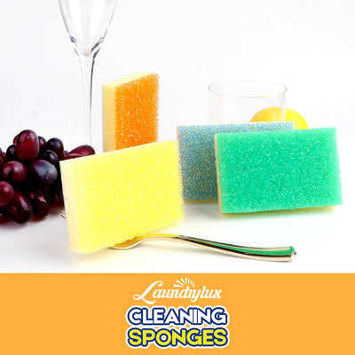 Esponja doble cara multiusos para cocina baño exterior set 4