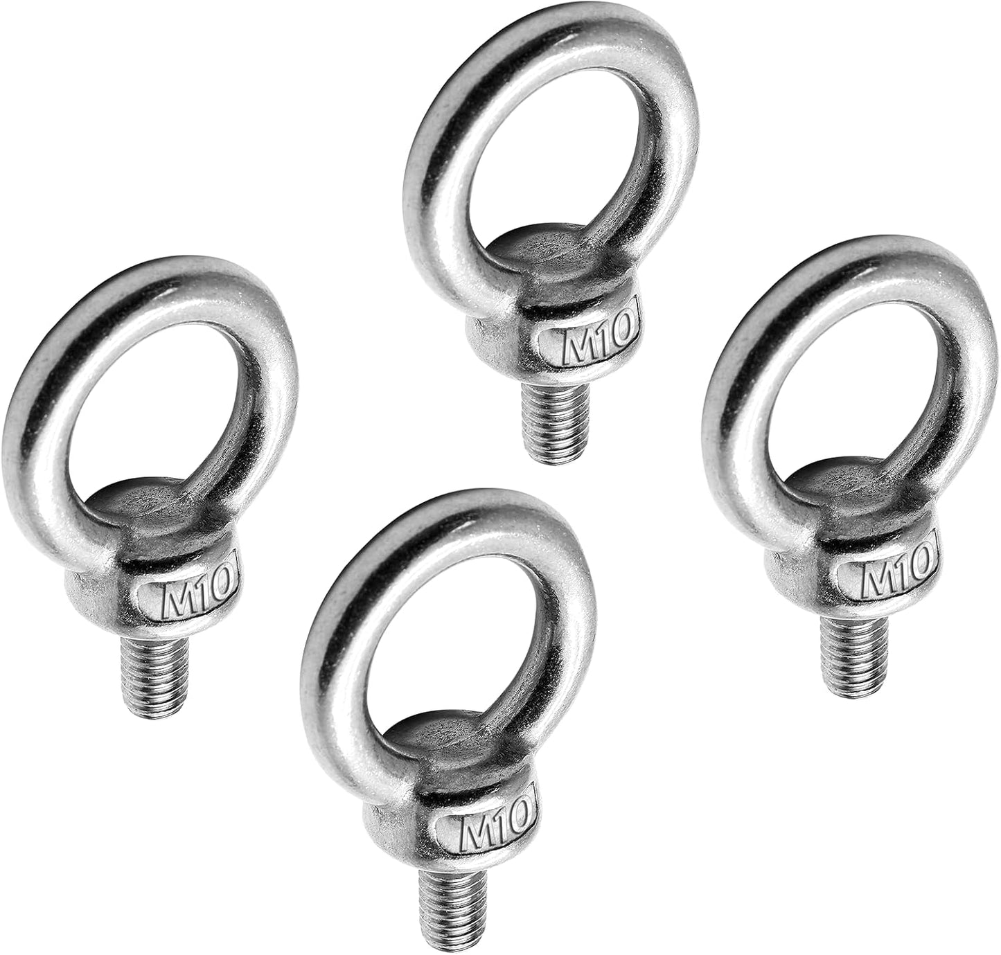 Perno de ojo M10 acero inox resistente