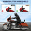 Parabrisas negro 8pulg para Harley Davidson Touring 96-13