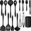 Set 15 Utensilios Silicona Antiadherentes con Soporte