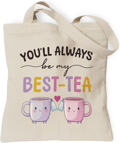 Bolsa canvas para mujer con bolsillo interior regalo amistad