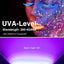 4 Luces LED Negras 42W con Enchufe Dormitorio