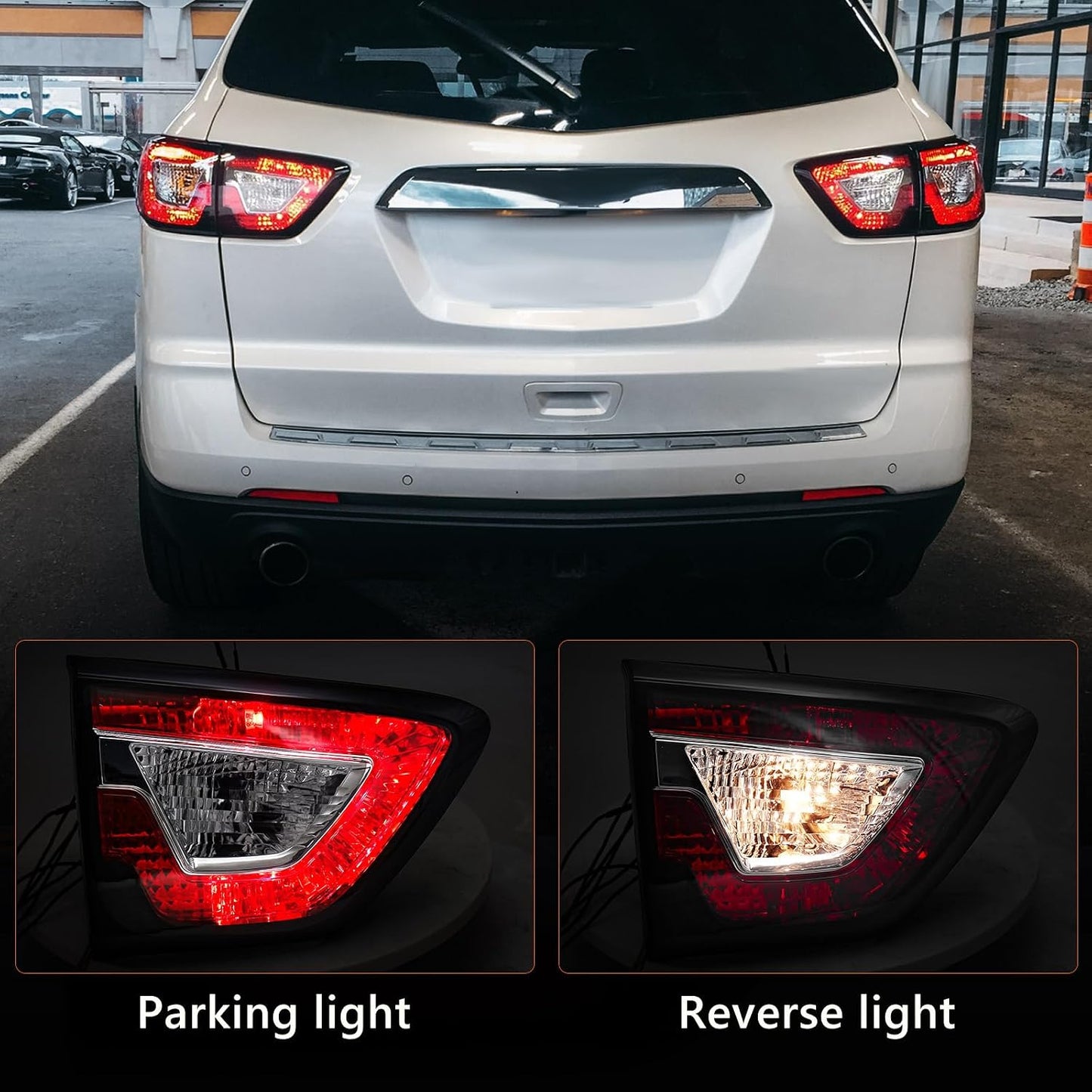Set luces traseras Chevy Traverse izquierdo halógeno