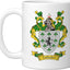 Taza Cerámica Blanca Escudo Familiar Gallagher