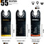 55 Hojas Sierra Oscilante Universal para Metal Madera