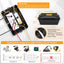 Caja eléctrica exterior 12.6x8.27x5.12pulg 7 entradas IP54