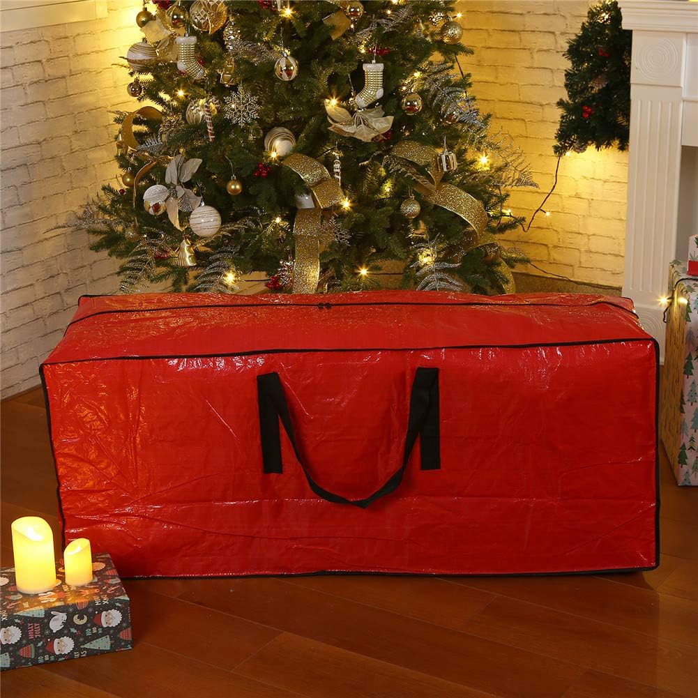 Bolsa almacenamiento árbol Navidad 7.5ft doble cremallera