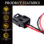 Conector luz giro frontal 2 pines comp Mazda 3 14-19