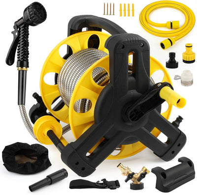 Manguera jardín 100ft acero inox 304 flexible 500PSI