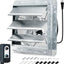 Ventilador obturador 12" termostato pared 960CFM