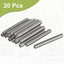 Varilla roscada M4-0.7 acero inox 304 20 pzas