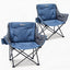 Silla campamento acolchada extragrande 32 plegable