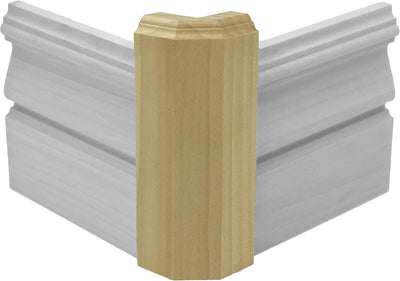 Bloque base esquina exterior 1x2.5x6 pulg