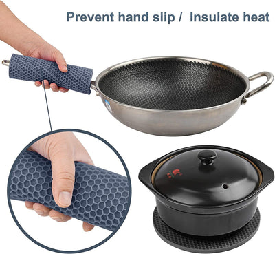 Salvamanteles silicona para ollas sartenes calientes