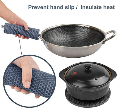 Salvamanteles silicona para ollas sartenes calientes