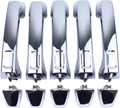 5 Manijas Puerta Cromadas para Hummer H3T H3 06-10