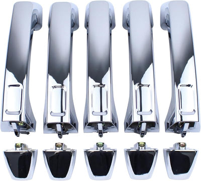 5 Manijas Puerta Cromadas para Hummer H3T H3 06-10