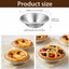 Pack 50 Moldes Antiadherente Aluminio para Magdalenas Cupcakes