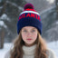 Gorro béisbol suave con puños para mujer hombre joven