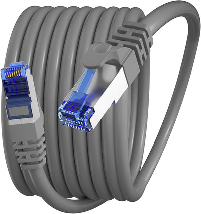 Cable Ethernet Cat6 blindado FTP 40pies impermeable UV