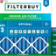 Filtro aire MERV 13 24x24pulg 5uds para horno de ca
