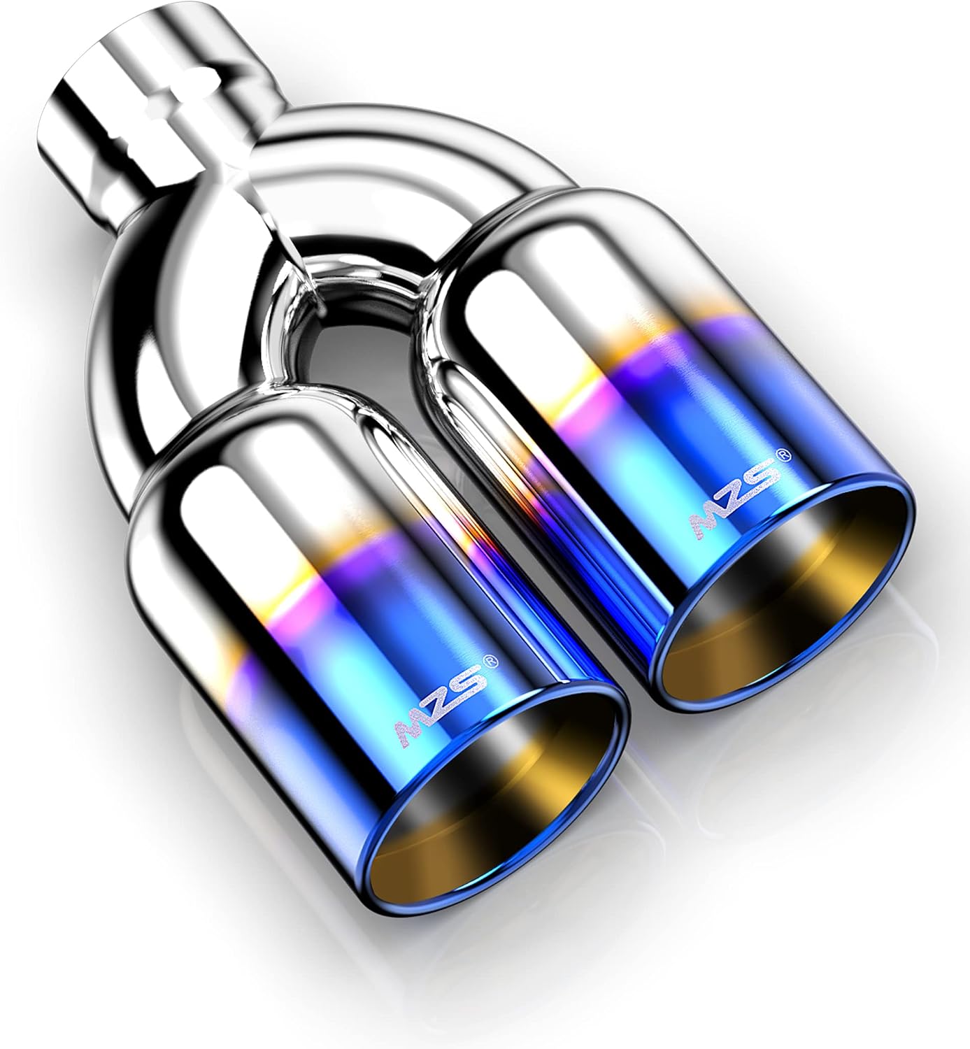Tubo escape doble pared acero inox 9.5"