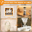 2 Botellas Vidrio 64oz con Bolsa Leche Nueces