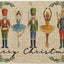Felpudo Navidad acuarela 17x29" tapete intercambiable
