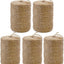 5 Rollos Cuerda Yute 2mm 4000ft Manualidades