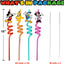 24 Popotes Reutilizables Mickey con 2 Cepillos Limpieza
