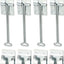 4 Pzas Gancho Metal T 6" Puerta Entrada Caravana