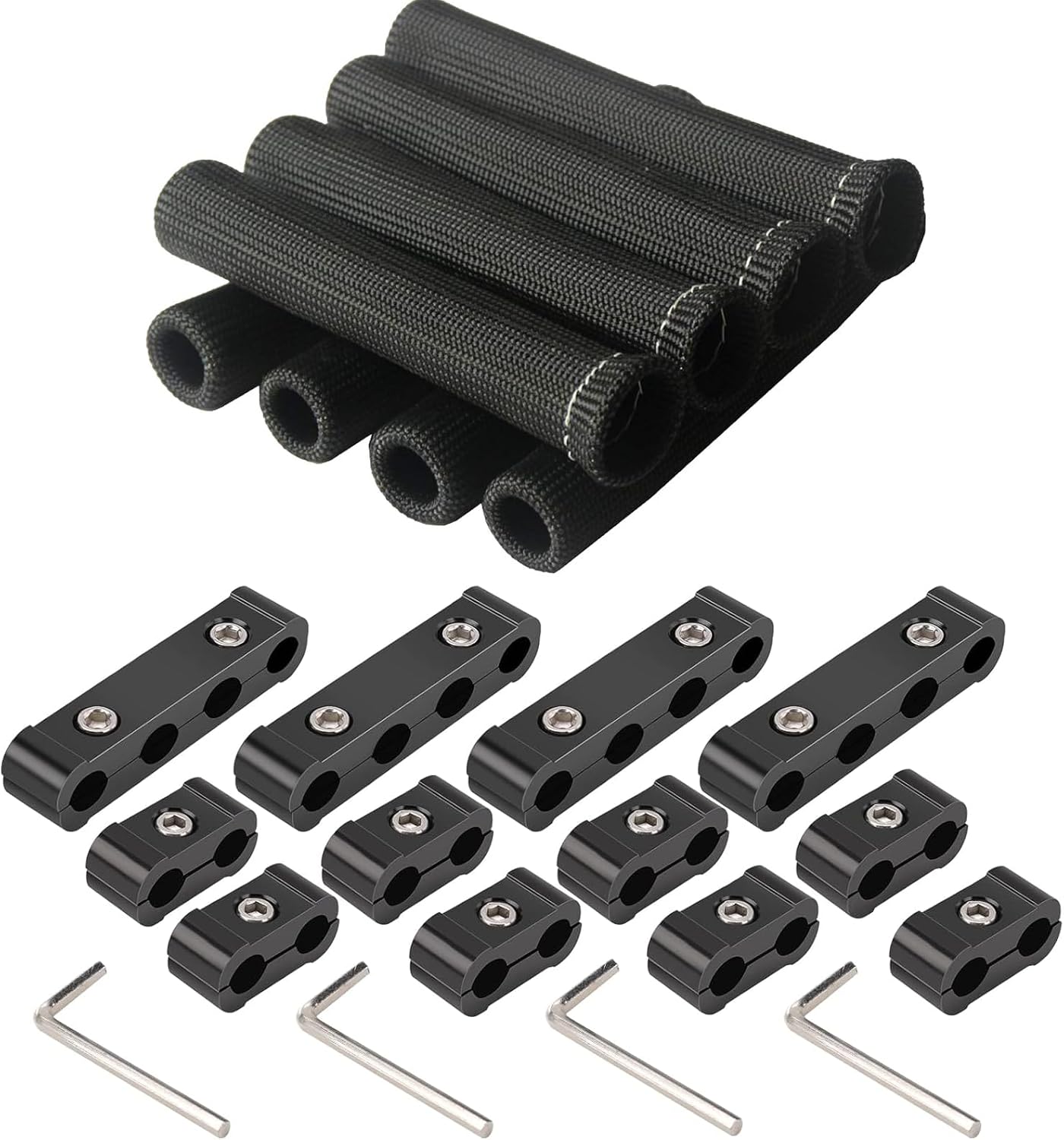 12 Pzas Divisor Cables Bujía 8-10mm