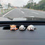 Figuras animales decoración para espejo retrovisor 4pcs