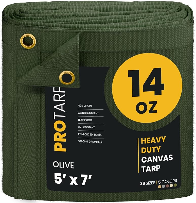 Lona resistente 14oz agua y UV con ojales latón multiusos