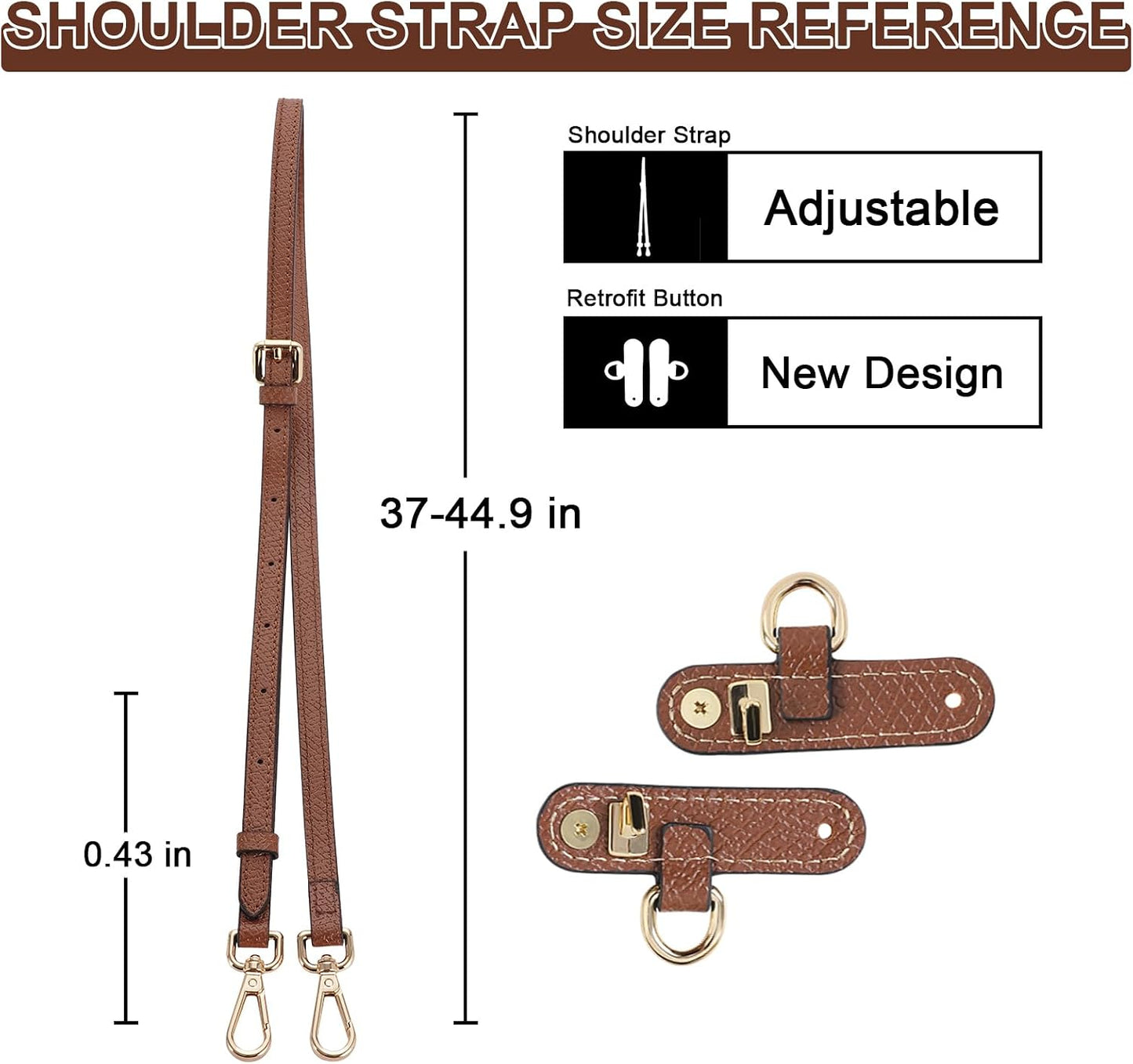Correas cuero para bolso Longchamp